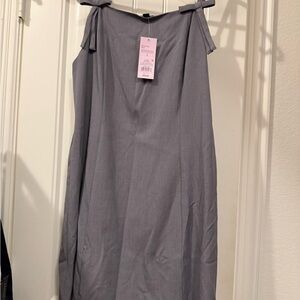 NWT Wild Fable Gray Tie-Strap Mini Dress - Size Large - Responsible Style